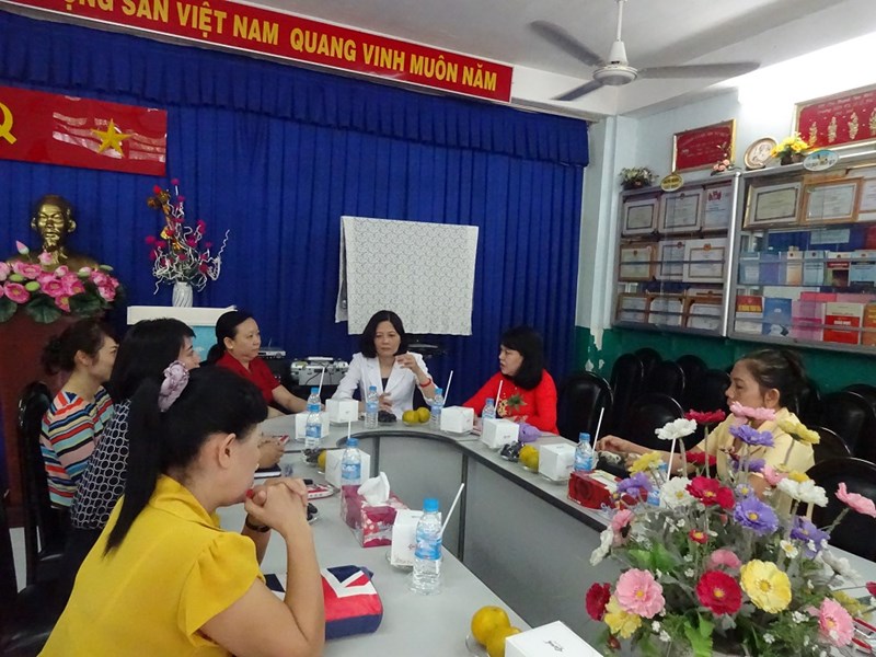 Bậc học mầm non ngành giáo dục – đào tạo tổ chức hội thi tay nghề giáo viên dạy giỏi